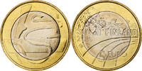 Finlande 5 Euro Gymnastics, Vantaa, Bimétallique, KM:236 -