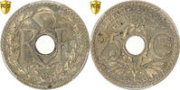 France 25 Centimes Lindauer, Paris, Maillechort, PCGS, FDC -