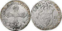 France 1/4 Ecu Louis XIV, Toulouse, Argent, Gadoury:136 -