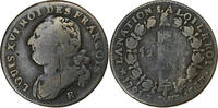 France 12 deniers françois Louis XVI, Orléans, Cuivre -