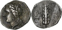 Nomos Lucanie, v. 330-290 av. J.-C., Métaponte, Argent, HGC:1-1063 -