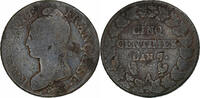 France 5 Centimes Dupré, Paris, Cuivre, Gadoury:126, KM:640.1 -