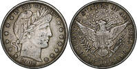 États-Unis Half Dollar Barber, New Orleans, Argent, KM:116 -