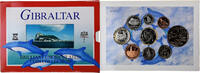 Gibraltar Set 1 penny to 5 pounds Elizabeth II, Pobjoy Mint, BU -