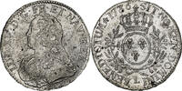 France Ecu aux branches d'olivier Louis XV, Bayonne, Argent -