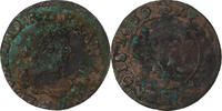 France Double Tournois Louis XIII, Tours, Cuivre, Gadoury:11 -