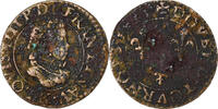 France Double Tournois Louis XIII, Bordeaux, Cuivre, Gadoury:6 -