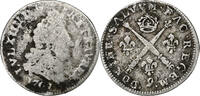 France 5 Sols aux insignes Louis XIV, Rennes, Argent, Gadoury:108 -