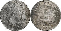 France 5 Francs Napoléon I, Nantes, Argent, Gadoury:584 -