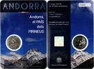 Andorre 2 Euro Pyrénées, BU, Monnaie de Paris, Bimétallique -