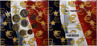 France 1 Cent to 2 Euro BU, Monnaie de Paris -