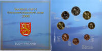 Finlande 1 Cent to 2 Euro BU, Vantaa -