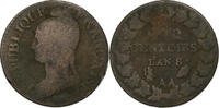 France 5 Centimes Dupré, Metz, Cuivre, Gadoury:126a, KM:640 -