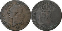 France Sol Louis XVI, La Rochelle, Cuivre, Gadoury:350 -