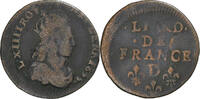 France Liard Louis XIV, Vimy, Cuivre, Gadoury:80 -