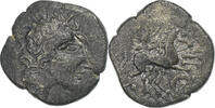 Statère à la lyre Carnutes, Ier siècle avant JC, Electrum, Delestrée:2526 -