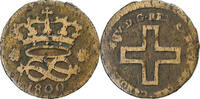 Duché de Savoie 2 Denari Carlo Emanuele IV, Cuivre, KM:100 -