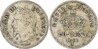 France 20 Centimes Napoléon III, Paris, Argent, Gadoury:309 -