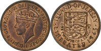 Jersey 1/12 Shilling George VI, Libération, Londres, Bronze, KM:19 -