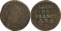 France Liard Louis XIV, Pont-de-l'Arche, Cuivre, Gadoury:80 -