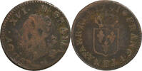 France Liard Louis XVI, Rouen, Cuivre, Gadoury:348 -