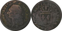 France Sol Louis XVI, Bordeaux, Cuivre, Gadoury:350 -