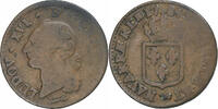France Sol de Béarn Louis XVI, Pau, Cuivre, Gadoury:350a -