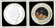 Îles Salomon 2 Dollars Elizabeth II, Great Pyramids of Giza, BE -