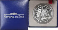 France 1-1/2 Euro Europa, Introduction de l'euro, BE, MDP, Argent -
