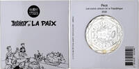 France 50 Euro Astérix et la paix, BE, MDP, Argent -