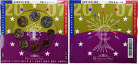 France 1 Cent to 2 Euro BU, Monnaie de Paris -