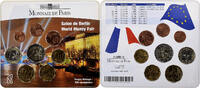 France 1 Cent to 2 Euro Salon de Berlin World Money Fair, BU, MDP -