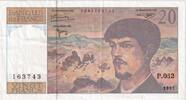 France 20 Francs Debussy, P.052163743 -