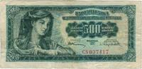 Yougoslavie 500 Dinara Billet, 1955-05-01, KM:70 -
