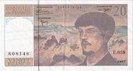 France 20 Francs Debussy, E.059808146 -