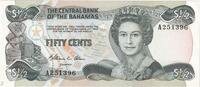 Bahamas 1/2 Dollar UNZ -