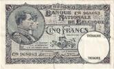 Belgique 5 Francs 1929-11-19 -