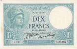 France 10 Francs Minerve, 1932-05-19, A.65162 -