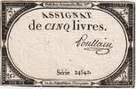 France 5 Livres 10 brumaire de l'an 2 - (31 octobre 1793), SERIE 24542 -