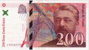 France 200 Francs Eiffel, J049637501 -