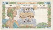 France 500 Francs La Paix, 1941-01-09, W.1802 -