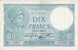 France 10 Francs Minerve, 1939-09-14, E.71895 -