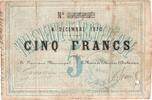 France 5 Francs 1870-12-04 -
