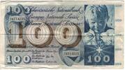 Suisse 100 Franken Billet, 1970-01-05, KM:49l -