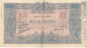 France 1000 Francs T.2474, Fayette:36.42, KM:67j -