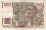 France 100 Francs V.472, Fayette:28.33, KM:128d -