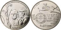 Portugal 2-1/2 Euro European Explorers, Lisbonne, Cupro-nickel -