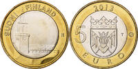 Finlande 5 Euro Turku Cathedral, Vantaa, Bimétallique -