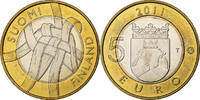 Finlande 5 Euro Provinces - Karelia, Vantaa, Bimétallique -