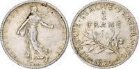 France Franc Semeuse, Paris, Argent, KM:844.1 -
